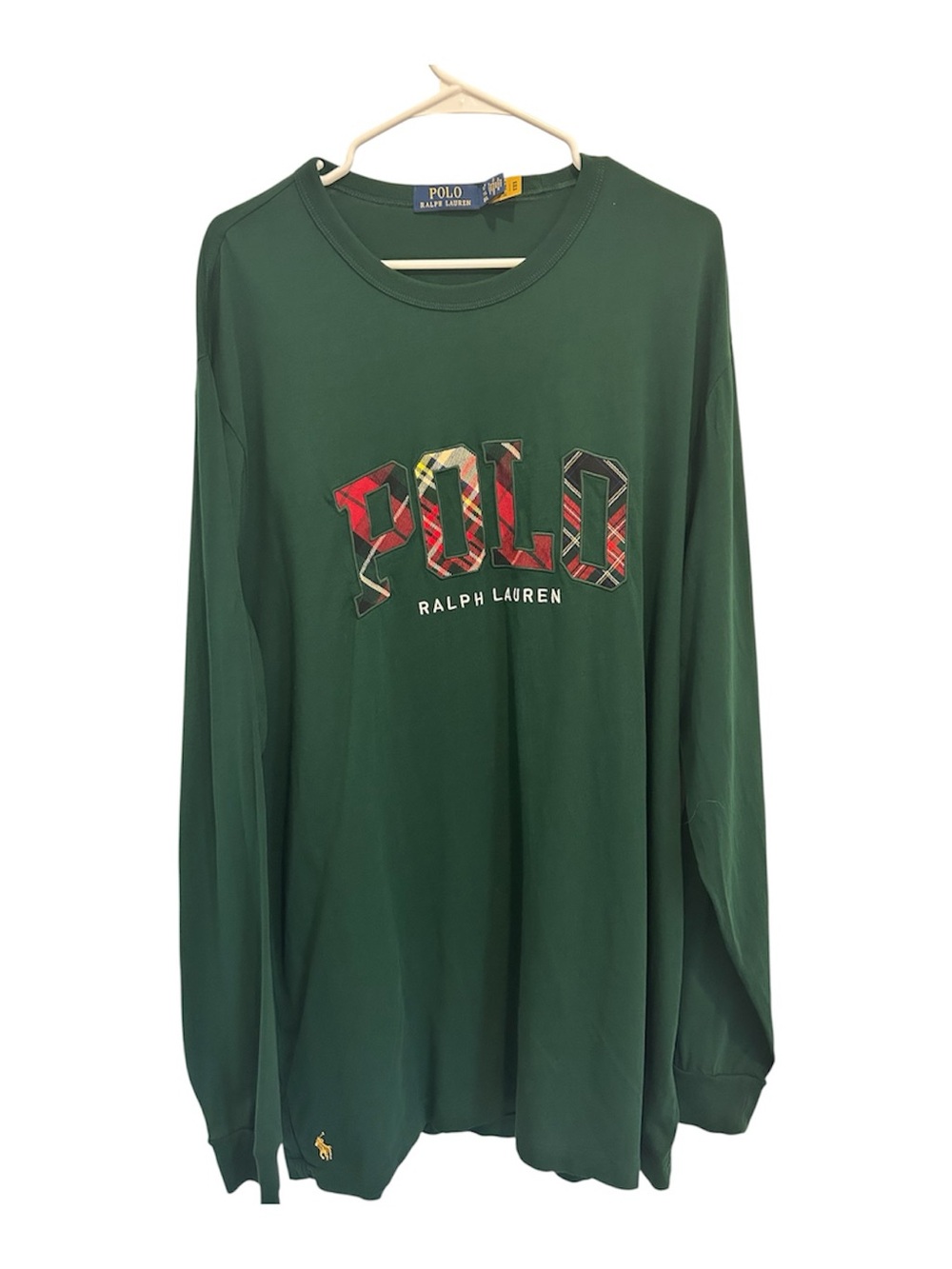 Polo by Ralph Lauren Dark Green Long-Sleeve Tee